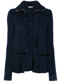 кардиган с оборкой спереди  Moncler