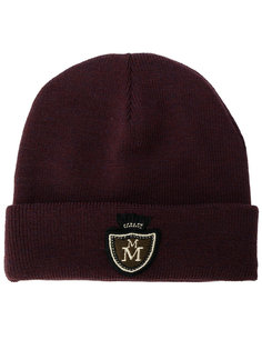 вязаная шапка с логотипом Maison Michel