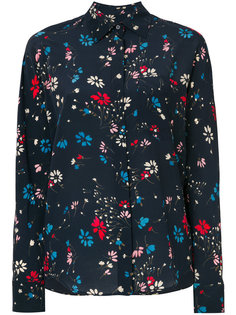 рубашка с цветочным принтом Balenciaga