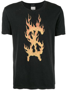 футболка x Travis Scott Flaming Dollar Ksubi