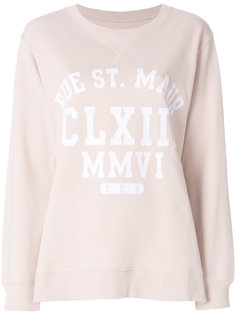 толстовка  с графическим принтом  Mm6 Maison Margiela