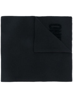 шарф с вышивкой логотипа Moschino