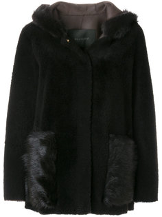 пальто с капюшоном Blancha