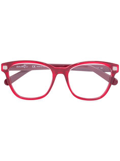 square-frame optical glasses Salvatore Ferragamo Eyewear