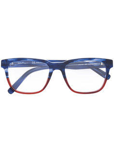 square-frame optical glasses Salvatore Ferragamo Eyewear