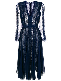 вечернее платье с панельным дизайном Ermanno Scervino