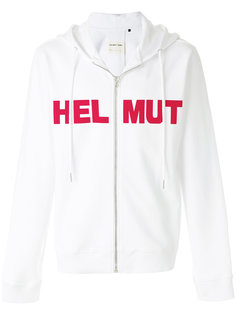 толстовка на молнии с капюшоном Helmut Lang