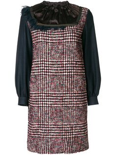 платье-шифт с панельным дизайном Kolor