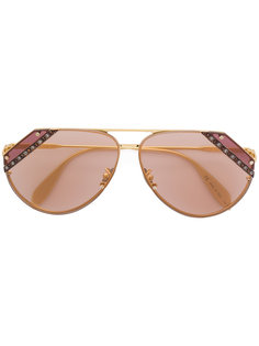 солнцезащитные очки-авиаторы Alexander Mcqueen Eyewear