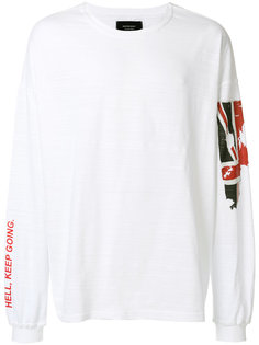 толстовка с принтом флага Represent