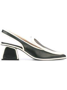 туфли-лодочки дизайна колор-блок Marni