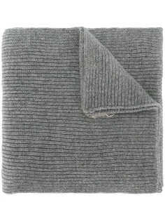 шарф в рубчик с логотипом Polo Ralph Lauren