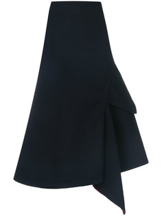 асимметричная юбка Victoria Beckham