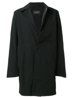 пальто со скрытой застежкой Calvin Klein