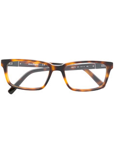 tortoiseshell effect eye glasses Salvatore Ferragamo Eyewear
