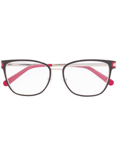 square frame glasses Salvatore Ferragamo Eyewear