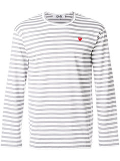 футболка в полоску с логотипом Comme Des Garçons Play