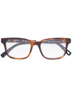 square-frame optical glasses Salvatore Ferragamo Eyewear