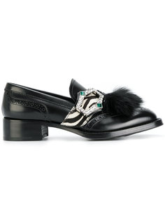 декорированные лоферы Prada