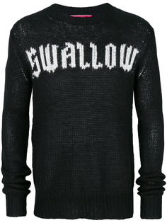 свитер с принтом swallow McQ Alexander McQueen