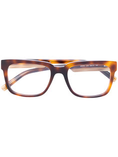 tortoiseshell effect eye glasses Salvatore Ferragamo Eyewear