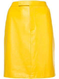 юбка с завышенной талией прямого кроя Ralph Lauren Collection