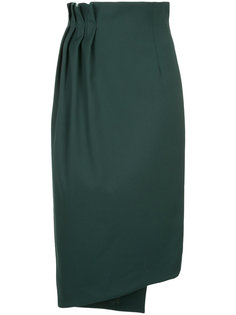 юбка-карандаш со складками  Aula