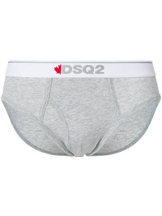 брифы с логотипом Dsquared2