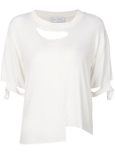 топ с рваной деталью Iro