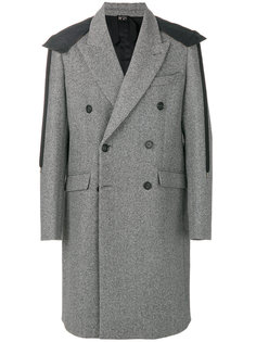 пальто в стиле милитари с накладными панелями Nº21