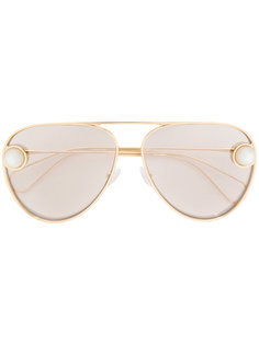 солнцезащитные очки-авиаторы Christopher Kane Eyewear