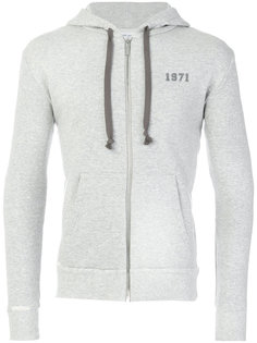 толстовка с капюшоном на молнии 1971 Saint Laurent