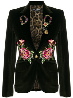 пиджак с вышивкой Dolce & Gabbana