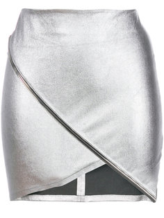 асимметричная юбка с отделкой молнией Rta