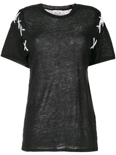 объемная футболка со шнуровкой на плечах Iro