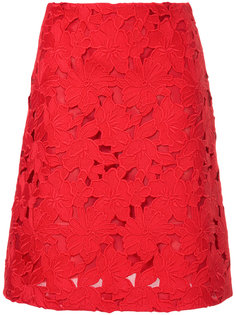 юбка из цветочного макраме Giambattista Valli