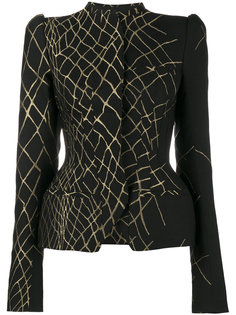 жаккардовый приталенный пиджак Haider Ackermann