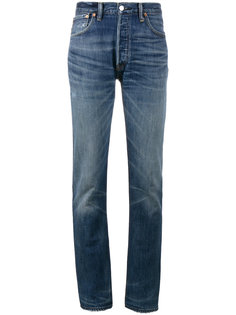 прямые джинсы с завышенной талией X Cindy Crawford Re/Done