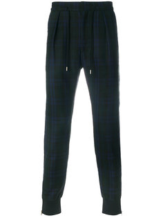 зауженные брюки в клетку Paul Smith