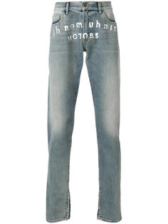 джинсы с потертой отделкой Ih Nom Uh Nit