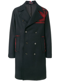 удлиненное пальто с клетку Tommy Hilfiger