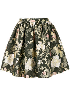 пышная мини-юбка с цветочным принтом  Piccione.Piccione