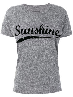 футболка с принтом Sunshine Zadig & Voltaire