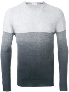 двухцветный джемпер  Paolo Pecora