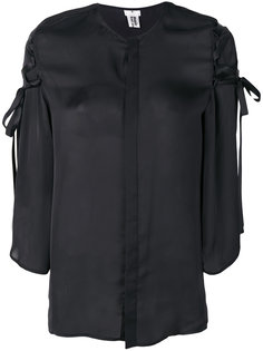 блузка со шнуровкой  Comme Des Garçons Noir Kei Ninomiya