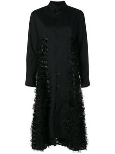 расклешенное платье-рубашка  Comme Des Garçons Noir Kei Ninomiya