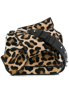 леопардовая сумка на плечо с бантом Nº21