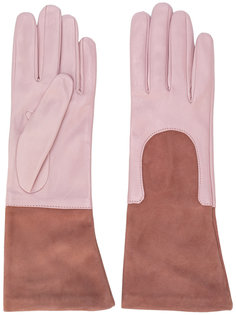 перчатки с контрастными манжетами Gala