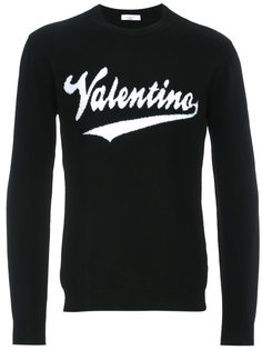 свитер с логотипом Valentino