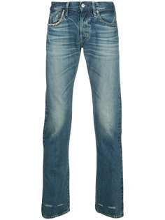 джинсы прямого кроя с заклепками Hysteric Glamour
